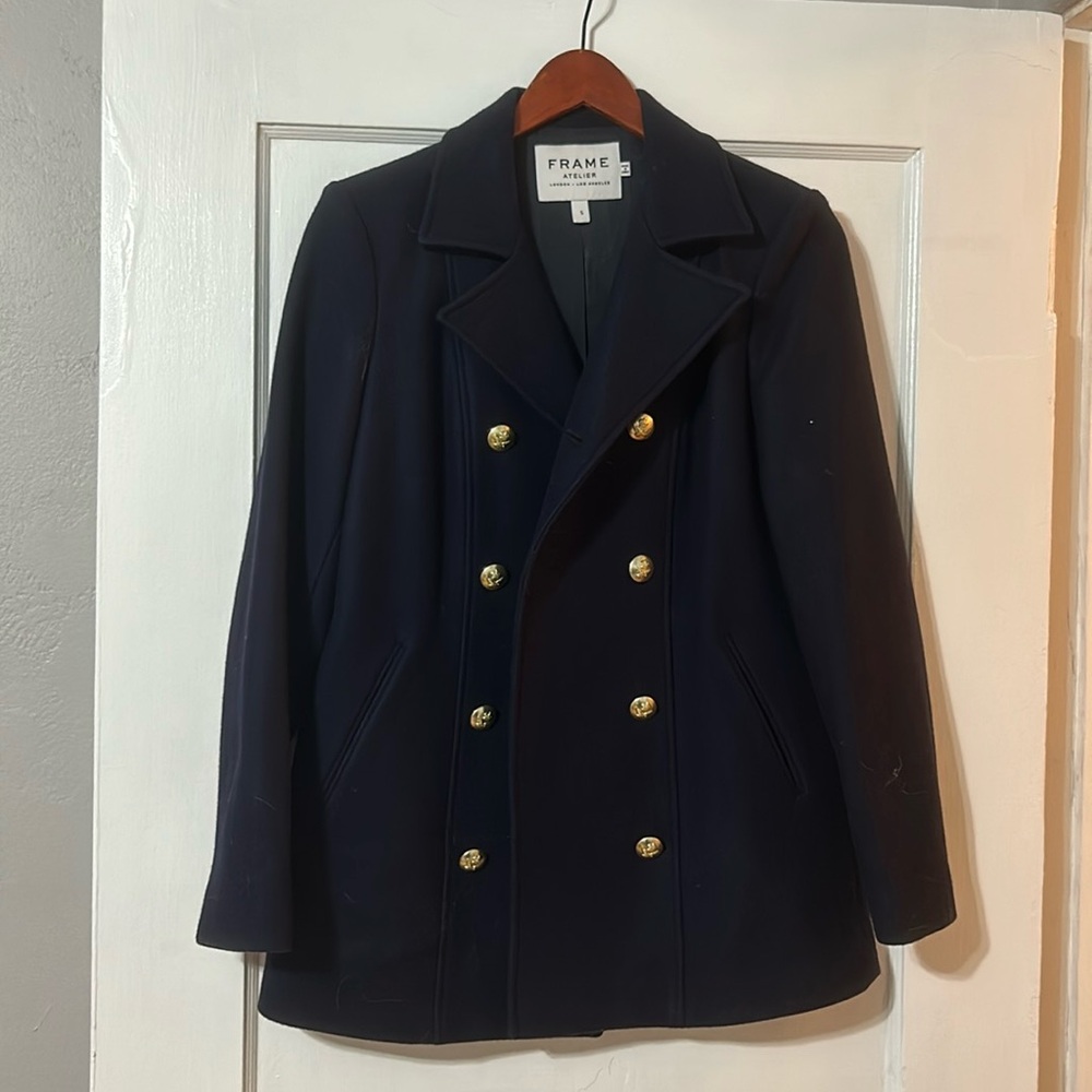 Women’s Frame Peacoat